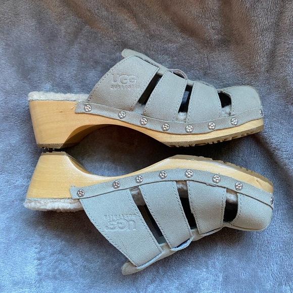 UGG Australia Shoes - UGG wooden platforms. Sandal
